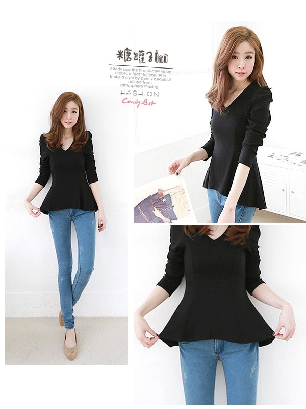 Blouse BL2497 Black