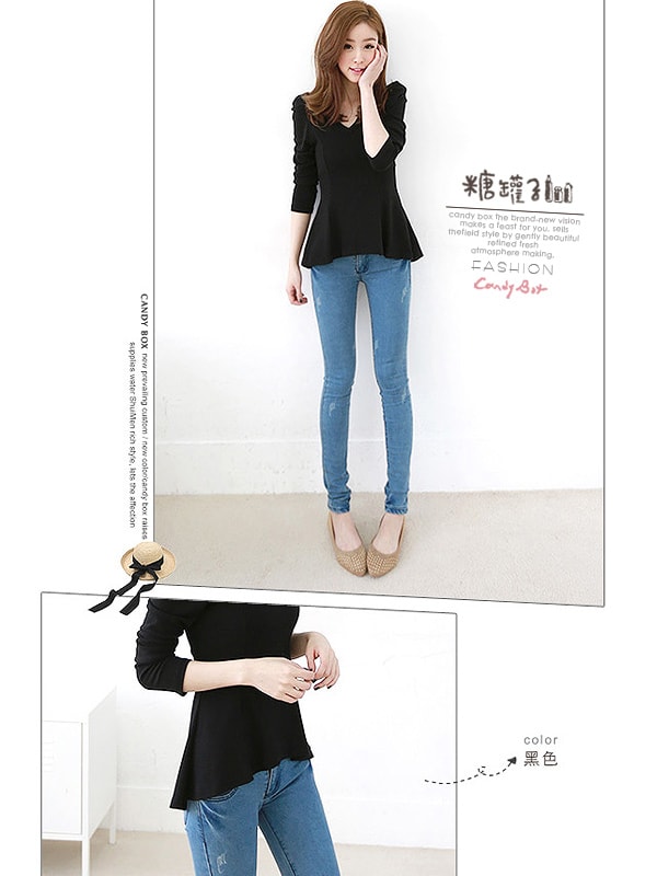 Blouse BL2497 Black