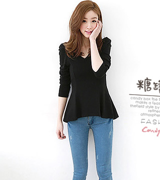 Blouse BL2497 Black