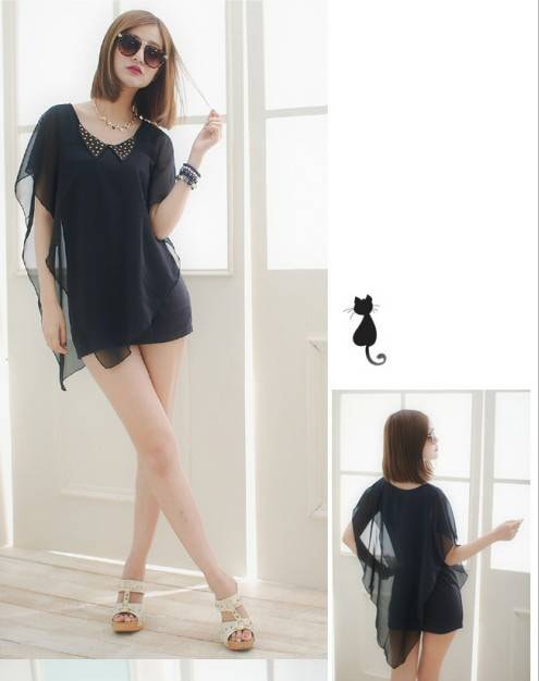 Blouse BL2498 Black