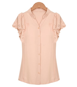 Chiffon Blouse BL2505 Pink