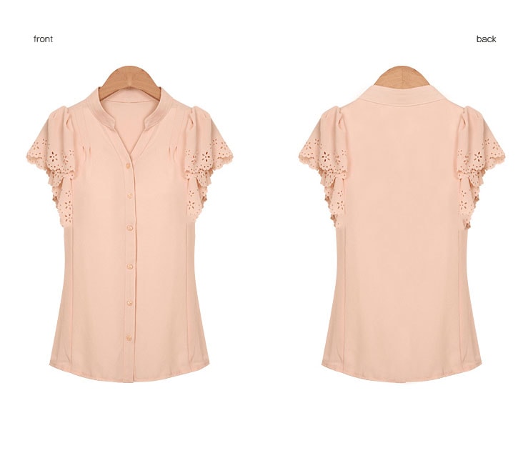 Chiffon Blouse BL2505 Pink