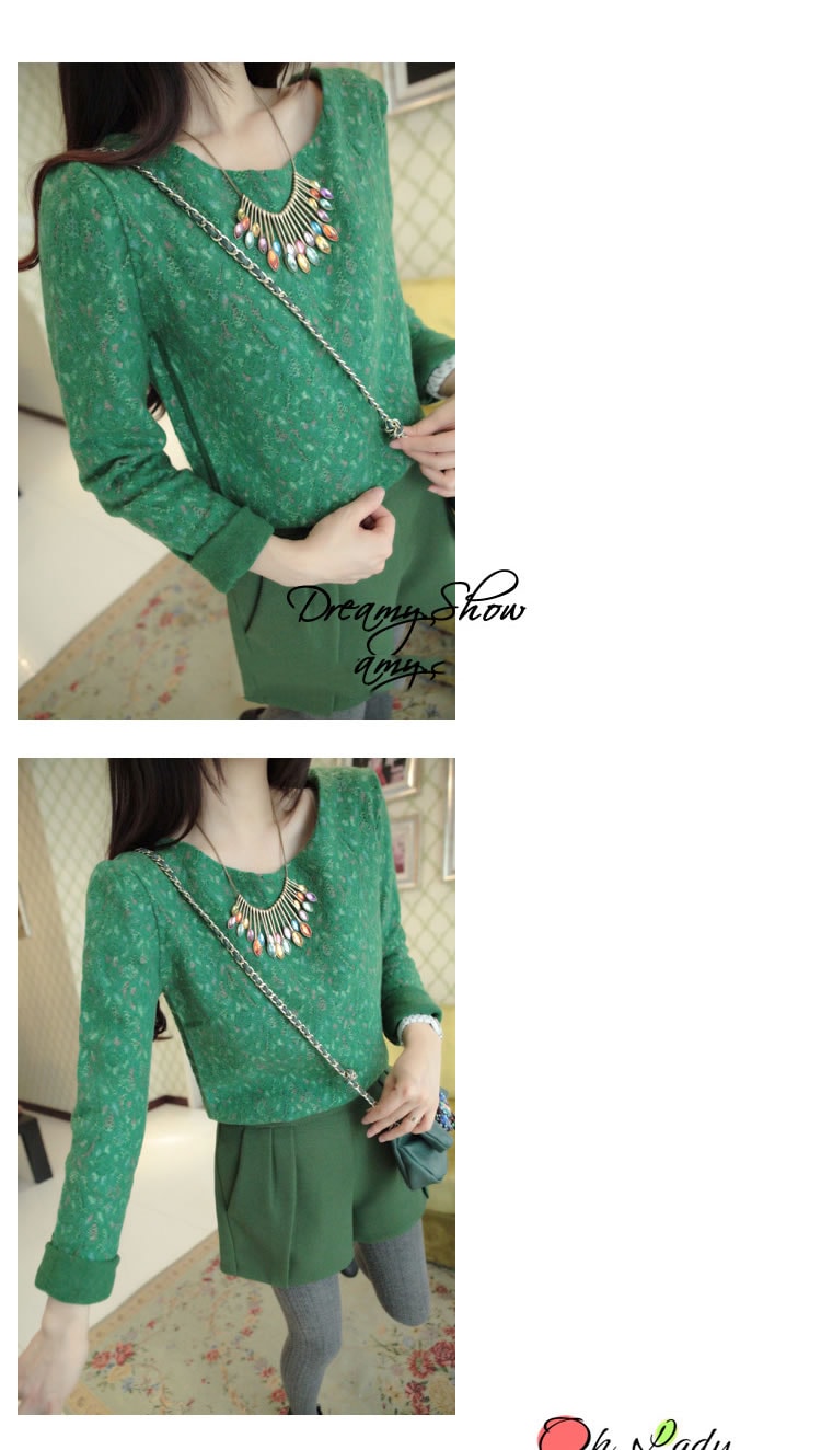 Blouse BL2508 Green