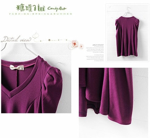 Blouse BL2509 Purple