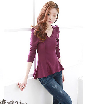 Blouse BL2509 Purple