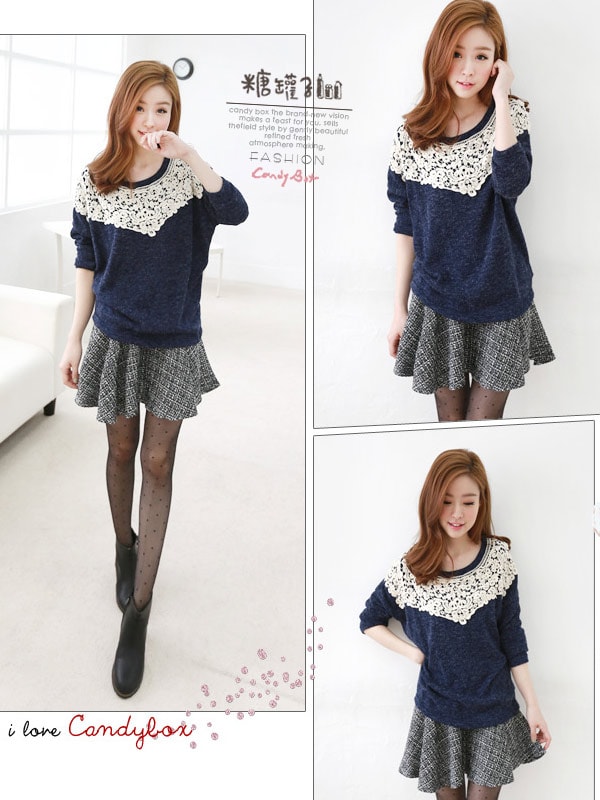 Blouse BL2510 Blue