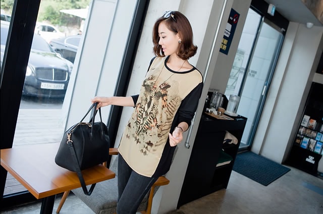 Blouse BL2513 Beige