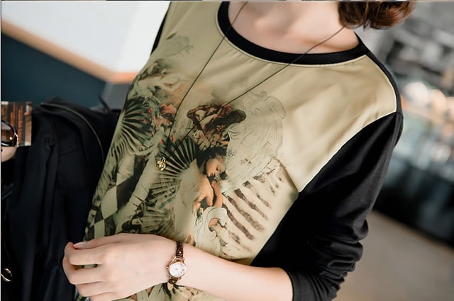 Blouse BL2513 Beige