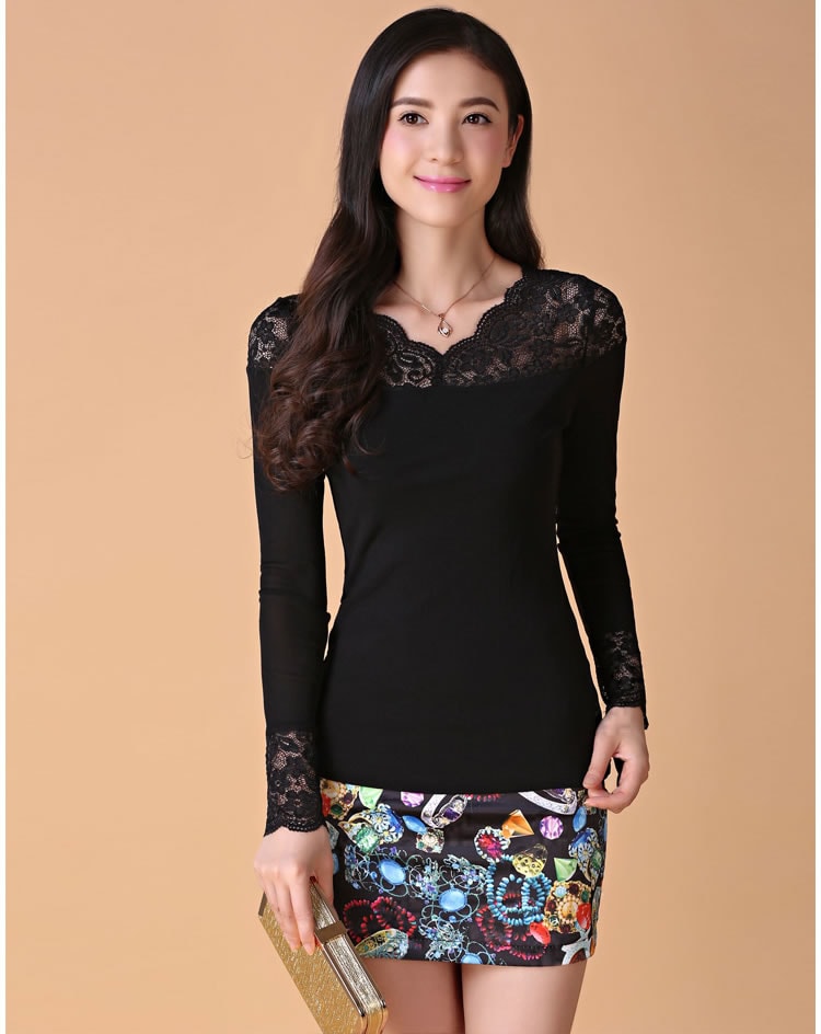 Blouse BL2524 Black