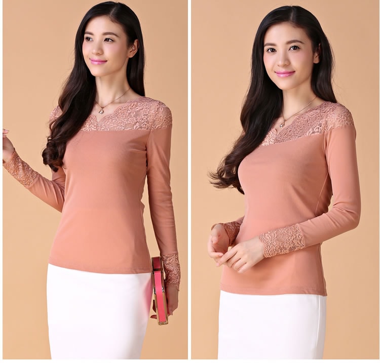 Blouse BL2527 Pink Skin