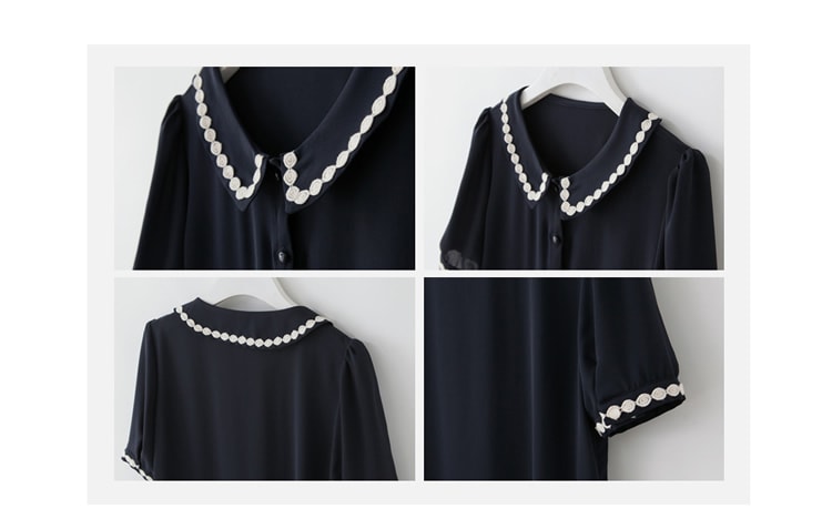 Blouse BL2528 Dark Blue