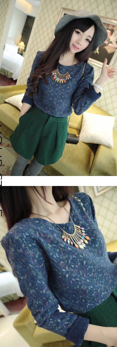 Blouse BL2531 Blue