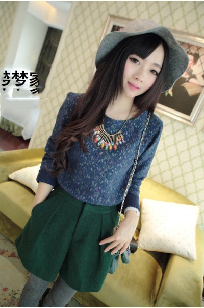 Blouse BL2531 Blue