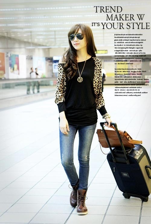 Blouse BL2535 Leopard