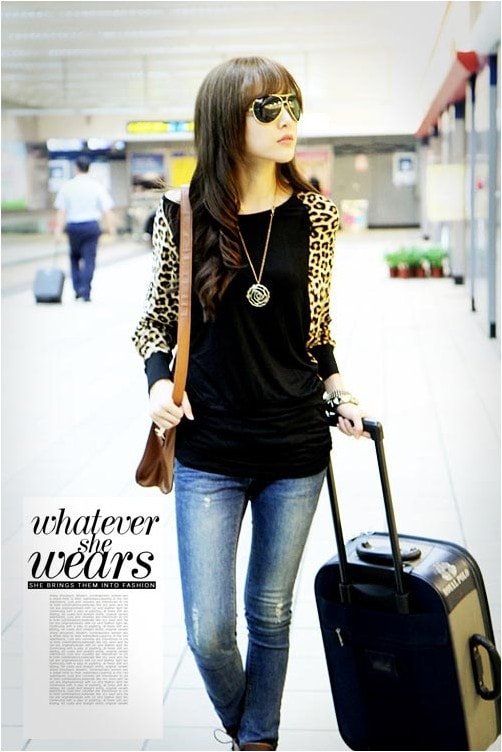 Blouse BL2535 Leopard