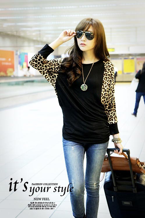 Blouse BL2535 Leopard