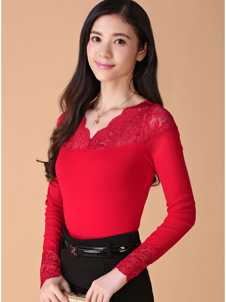 Blouse BL2546 Red