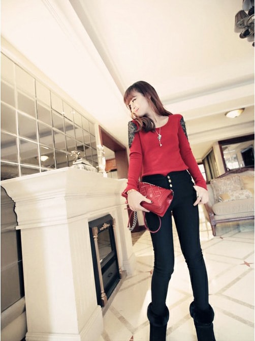 Blouse BL2551 Red