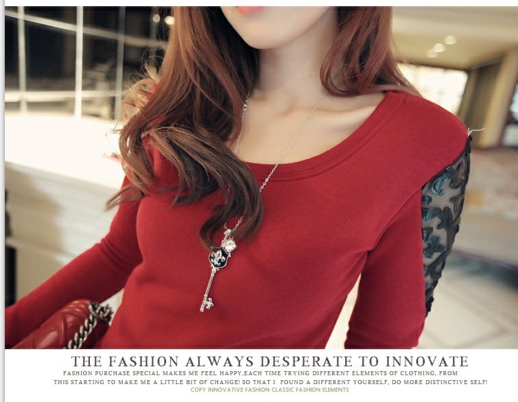 Blouse BL2551 Red