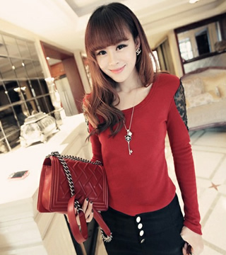 Blouse BL2551 Red