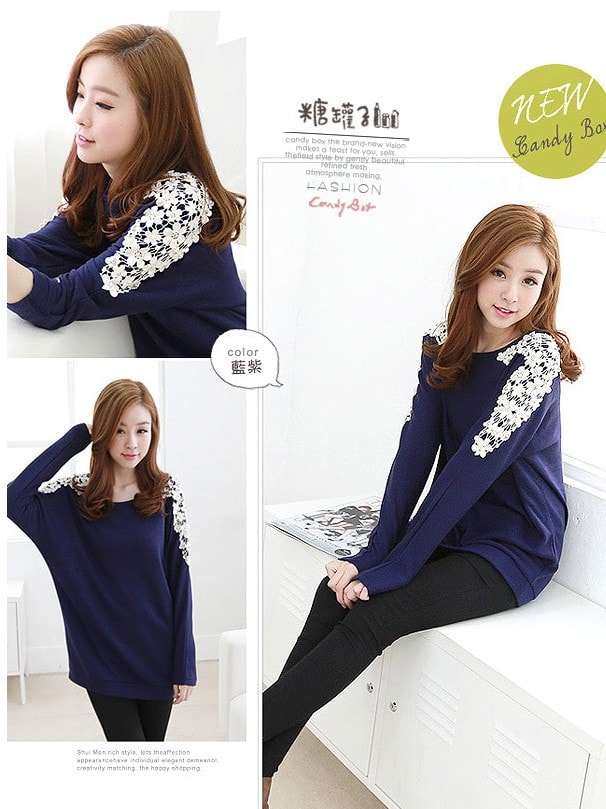 Blouse BL2552 Blue