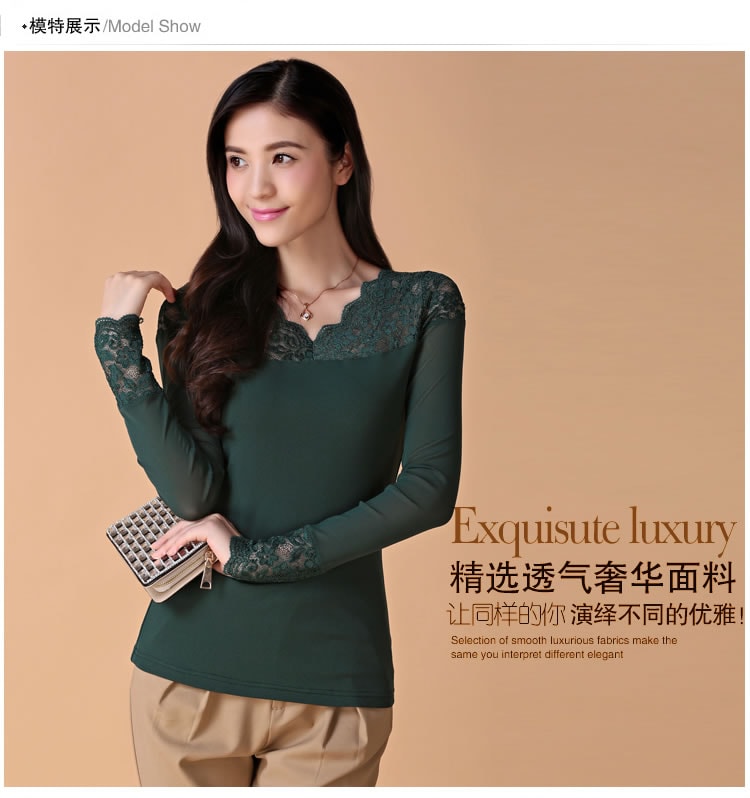 Blouse BL2553 Dark Green