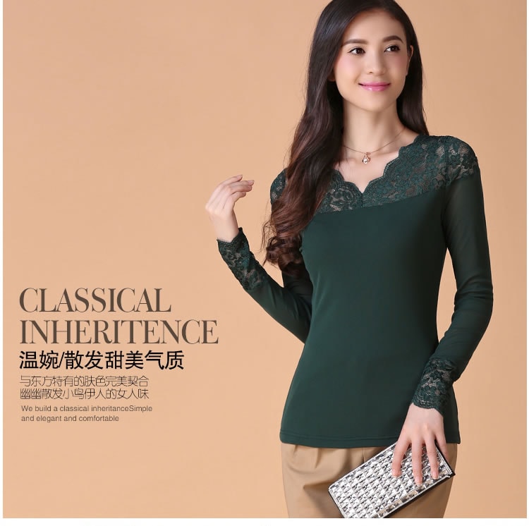 Blouse BL2553 Dark Green