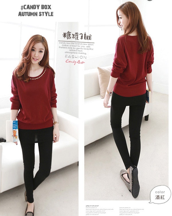 Blouse BL2554 Red Wine