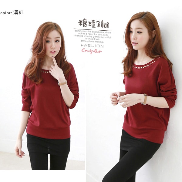 Blouse BL2554 Red Wine