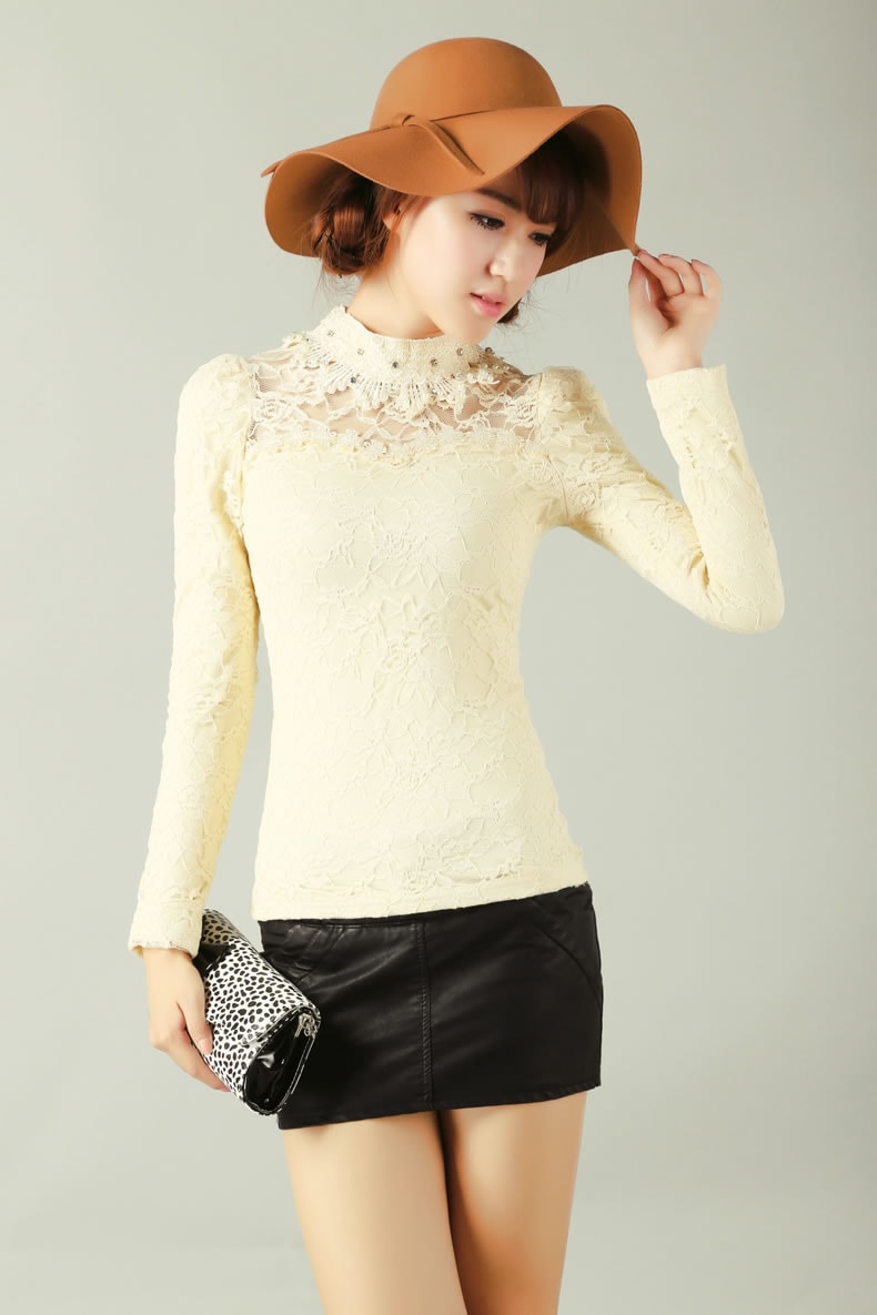 Blouse BL2556 Beige