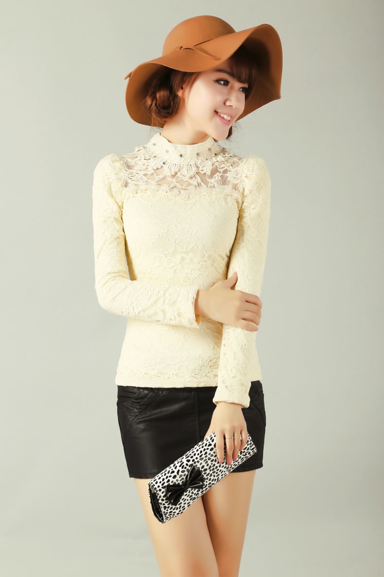 Blouse BL2556 Beige