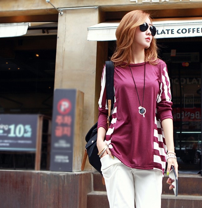 Blouse BL2557 Maroon