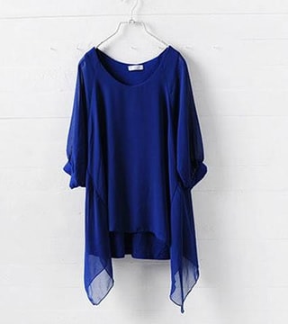 Blouse BL2559 Blue