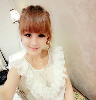 Chiffon Blouse BL2577 White