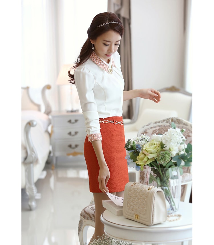 Kemeja BL2581 White