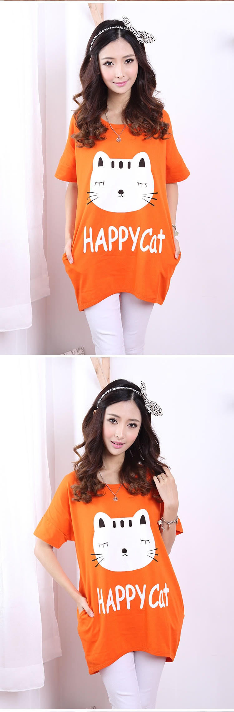 Blouse BL2585 Orange