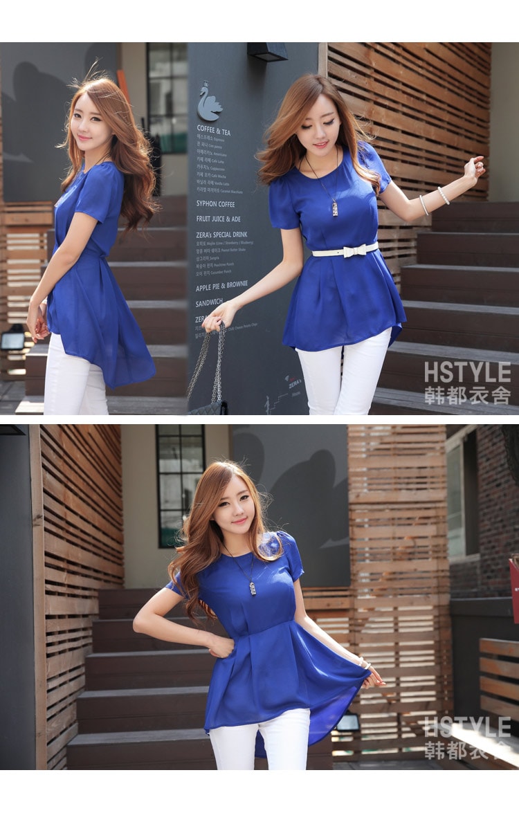 Blouse BL2587 Blue