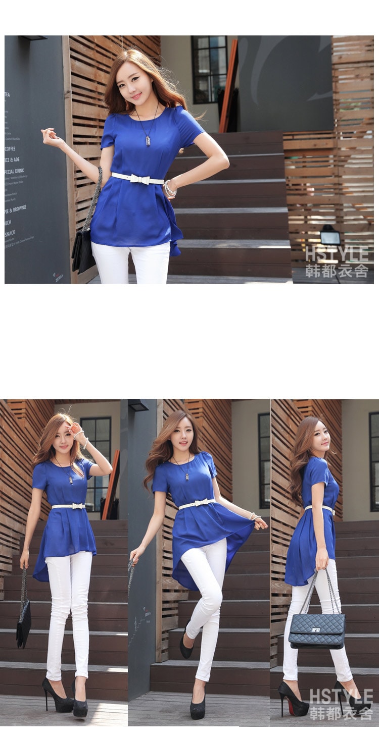 Blouse BL2587 Blue