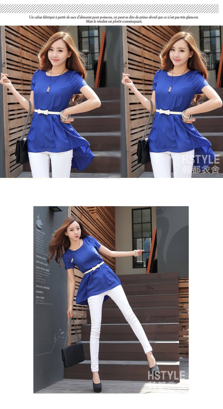 Blouse BL2587 Blue