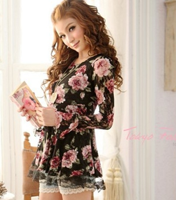 Blouse BL2590 Black