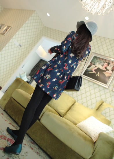 Blouse BL2591 Navy