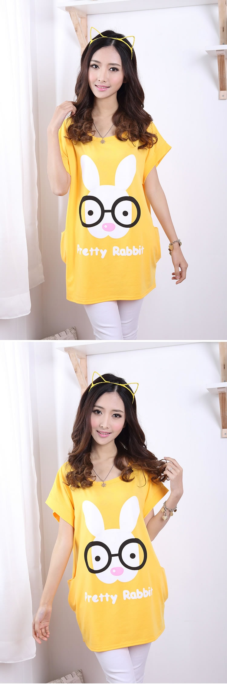 Blouse BL2593 Yellow