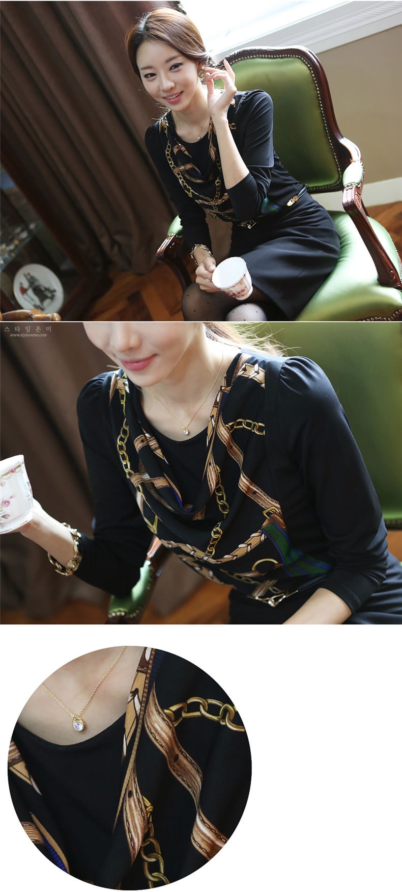 Blouse BL2603 Black