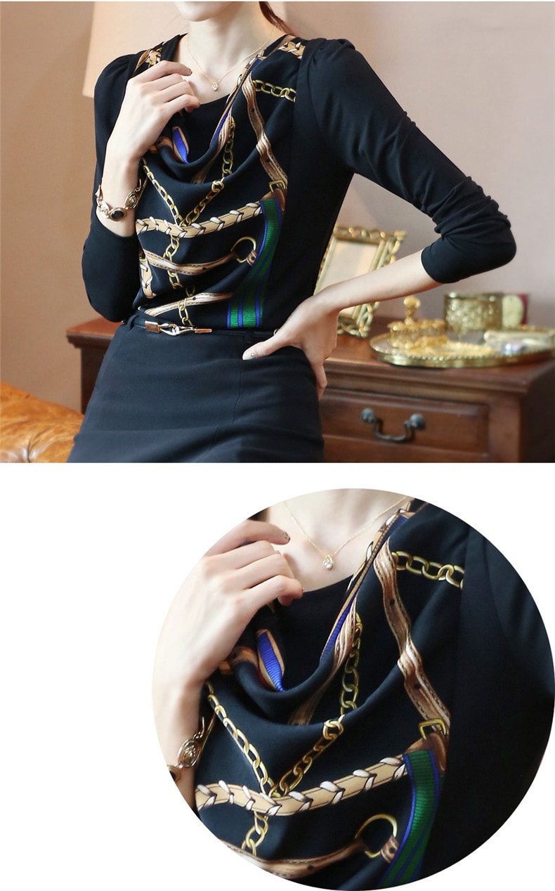 Blouse BL2603 Black