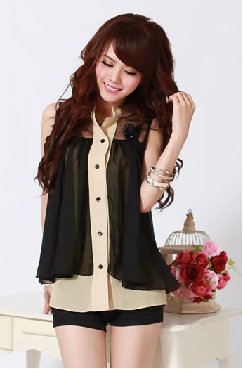 Blouse BL2622 Black