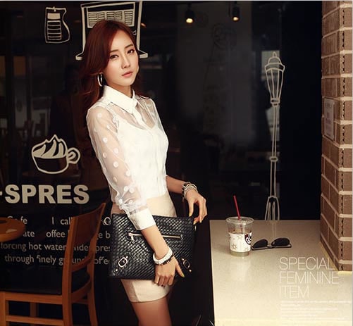 Gauze Blouse BL2654 White