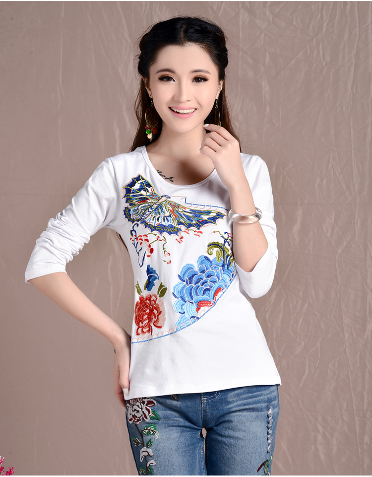 Ethnic Blouse BL2677 White