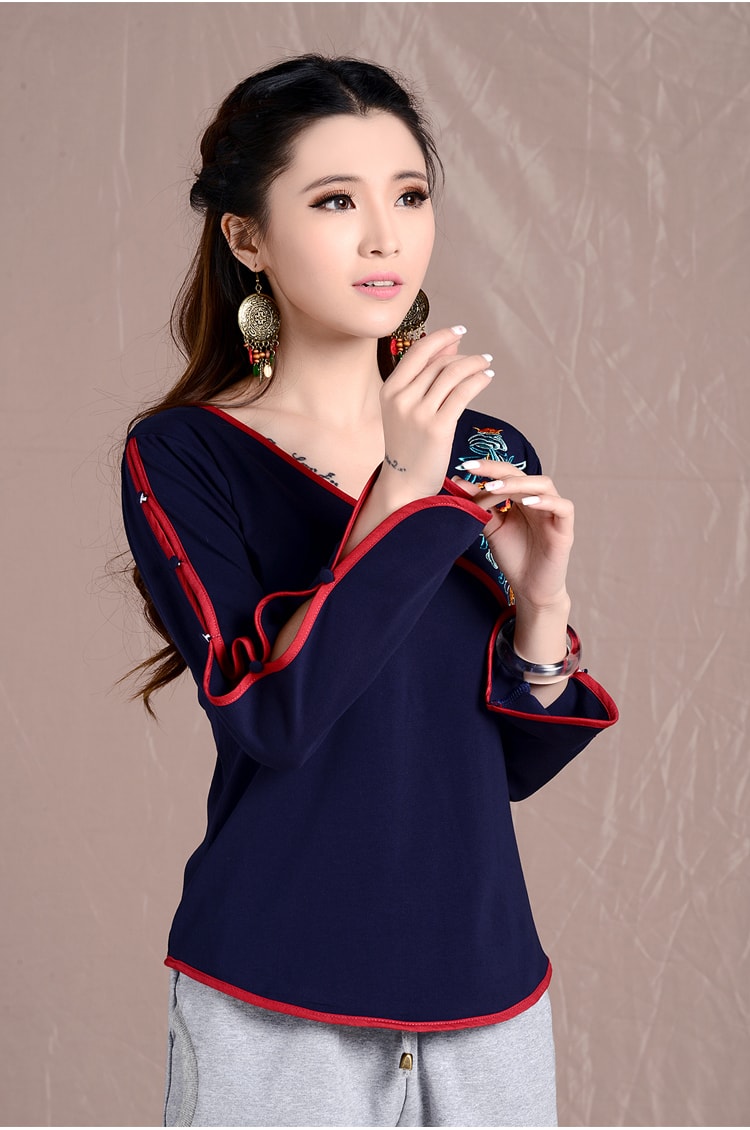 Ethnic Blouse BL2680 Blue