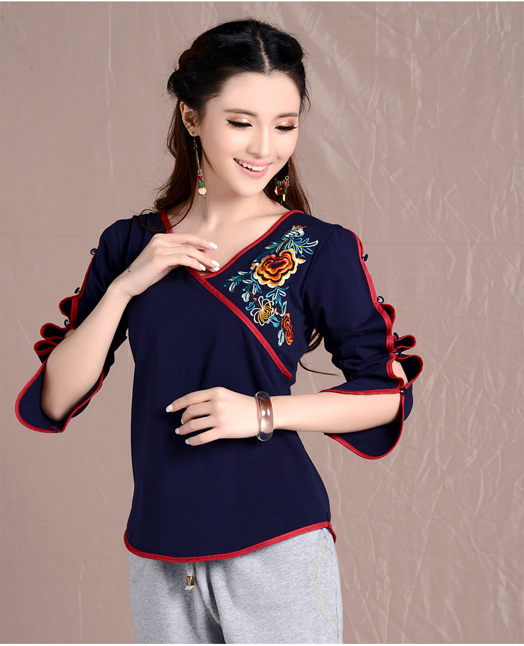 Ethnic Blouse BL2680 Blue