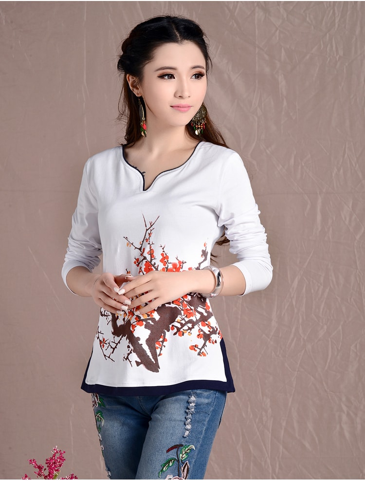 Retro Tshirt BL2682 White